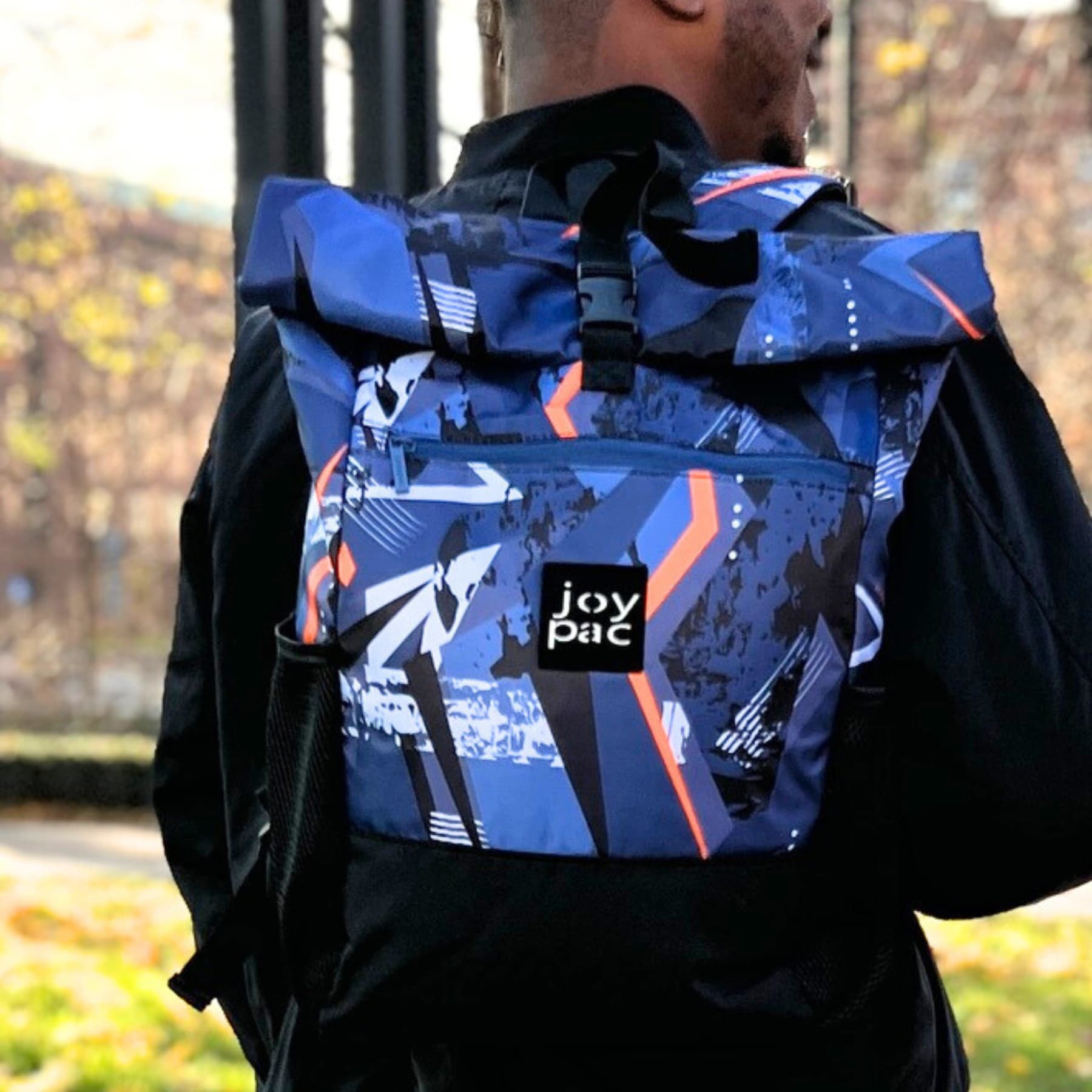 Plecak roll top wielofunkcyjny na laptopa JOYPAC Rollbag granatowy