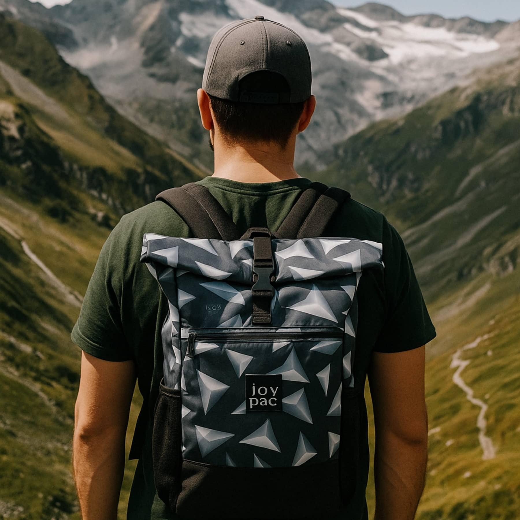 Plecak roll top wielofunkcyjny na laptopa JOYPAC Rollbag czarny