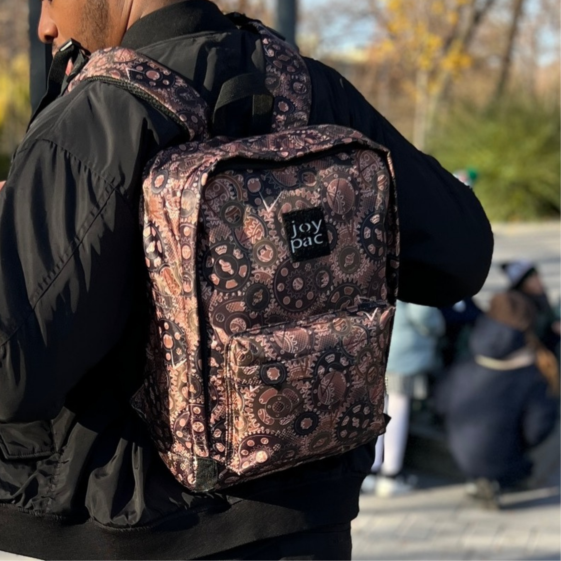 Plecak do samolotu, na laptopa 15.6’ JOYPAC Urbanic brązowy