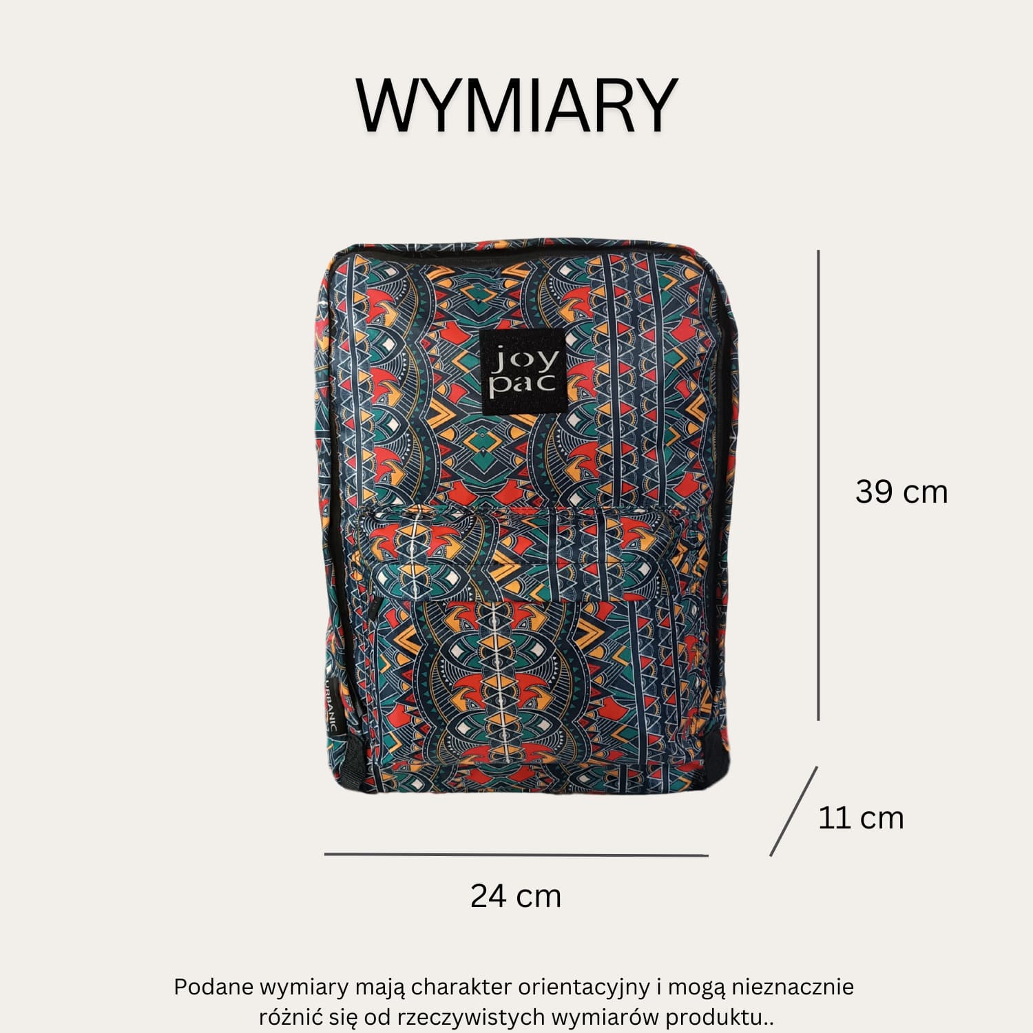 Plecak do samolotu, na laptopa 15.6’ JOYPAC Urbanic zielony